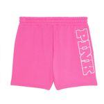 PINK - Victoria's Secret PINK VICTORIA’S SECRET Ivy Fleece Sweat Shorts High Rise Pink Gossip Logo XL Photo 2