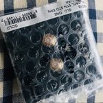 Coach Gold Stud Earrings NWT Photo 3