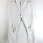 Topshop  Moto Womens Jeans Jamie Skinny Distressed Stretch White 30 Photo 0