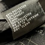 Nine West  Black and Tan Plaid Peacoat Jacket Coat with Belt Loops Womens 14 Photo 12