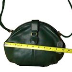 Coach Vintage Laurel Dark Green Glove Tanned Hinged Clam Shell Crossbody Bag COA Photo 10