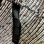 White House | Black Market Sweater Jacket Womens Small Multicolor Tweed Open Drape Photo 7