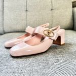 Valentino Garavani NWOT V Logo Slingback Mary Jane Heeled Pumps Photo 5