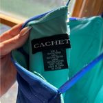 Cachet Ombré Glitter Dress Blue Size 2 Photo 4