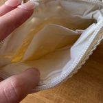 Vintage Square Beaded Woven Crossbody Bag, Cream Photo 8