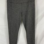 Athleta Delancey Herringbone Tight Leggings, Black /Abalone Grey XS Photo 0