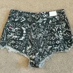 BDG  super high rise dolphin grey pattern shorts in size 29 Photo 1