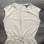 Banana Republic  Sleeveless Cream Jumpsuit Photo 2