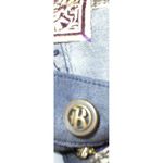 Rich & Skinny New $218 Womens Jeans 24 Trouser Godiva Tall 25 X 34 Dark Wide Photo 2