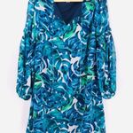 Anthropologie  Parterre Swing Dress Chloe Oliver Small Floral Shift Photo 0