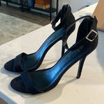Lulus  Black Suede Heels Photo 0
