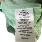 Wonderly  High Rise Wide Leg Pants Womens M Sage Green Flowy Boho Hippie Coastal Photo 5