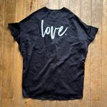 Victoria's Secret Victoria’s secret Black Love Graphic Robe Photo 0