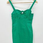 Gianni Bini  Womens Kelly Green Denim Dress Size S Mini Summer Bodycon Photo 0