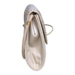 Whiting & Davis Vintage Ivory Metal Mesh Crossbody Bag Photo 1