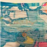 Lilly Pulitzer  Beach and Bae Sailboat V Neck Tee Small Short Sleeve Womens Photo 1