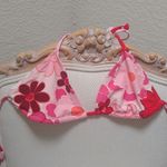 Old Navy 90s Floral Triangle Bikini Top Photo 0