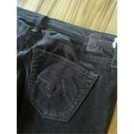 AG Adriano Goldschmied Anthropologie   Velvet Black Women’s   Jeans  Size 29R Photo 7