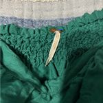 Free People  boho in the limelight smocked long sleeve off shoulder green small Photo 2