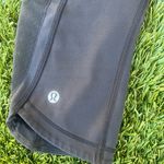 Lululemon  Crop Black leggings logo on leg Photo 5