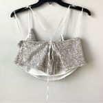 Walter Baker  Cynthia Sequins Crop‎ Top L Photo 5