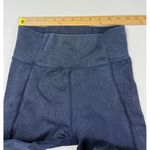 Aerie  offline High Waist Athletic Leggings‎ Ribbed Side Panel Pants Navy Blue S Photo 2