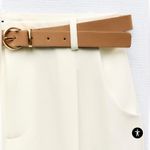 ZARA NWT Cream Trousers Photo 3
