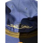 New Era 7 1/4 59 fifty New York Yankees blue tribal pinstripe cap hat Photo 2