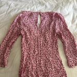 Reformation NWT  Pink Floral Dress Photo 3