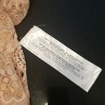 Dress the Population  River Lace Off the Shoulder Fit & Flare Dress Blush L NWOT Photo 8