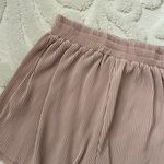 Boutique Nude Flowy Shorts Photo 1