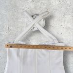 Runaway by Rozalia The Flower Mini Dress in White‎ Size M NWT White Size M Photo 7