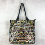 Sakroots Tote Bag Wallet Set Boho Tribal Print Shoulder Bag Indie Artsy Eclectic Photo 1