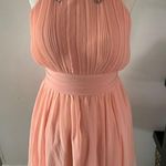 City studio peach color dress size 5 prom or home coming Orange Photo 0
