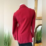 J.Crew Double-Breasted Wool Red Peacoat Small Y2K Photo 4