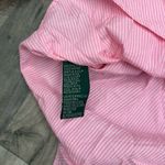 Ralph Lauren  pink pinstripe contrast collared button down shirt blouse Photo 3