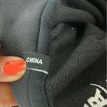 Good American Performance 1/2 Zip Black Hoodie Tunic Small Photo 8