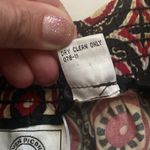 Evan Picone Vintage  Sport nautical red high waist straight leg pants, size large Photo 5