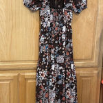 Sugar Lips Journee Floral Morty Puff Sleeve Maxi Dress Photo 9