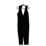 Eliza J NWT  Tuxedo Jumpsuit Women's Black Size 14 Photo 3