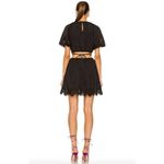 Jonathan Simkhai Anaise Black Mini Dress Cut Out Size 8 Photo 1