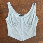 Blue Cropped tank top XS Photo 0