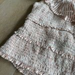 Anthropologie A+ Ruffle Smocked Blouse Photo 3