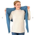 McKernan Woollen Mills Gypsy Scarf in Green, Wool and Cashmere Green Photo 3