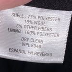 Maison Jules Wool Blend Textured Black Jacket Photo 6