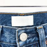 Boyish  by HER Billy High Rise Skinny Button Fly Raw Hem Distressed Jeans 24 Photo 5