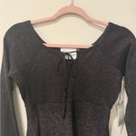 TUCKERNUCK Hyacinth House Black Metallic Selena Knit Mini Dress NWT Size XS Photo 9