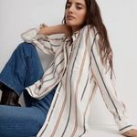 Madewell  Flannel Oversized Boyfriend button down Photo 0