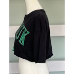 Garage  Black Montauk Cropped T Shirt Womens Size PS Photo 3