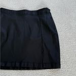 Indigo rising black pleather skirt large mini size medium party holiday cocktail Photo 1